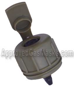 M1 Pressure canteen cap for military standard gas masks