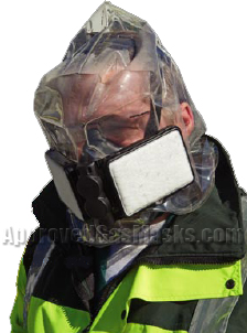 EH20 CBRN Emargency Escape Hood - Gas Mask Kit
