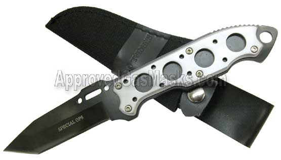 Military and SWAT police tactical knives knife and tools