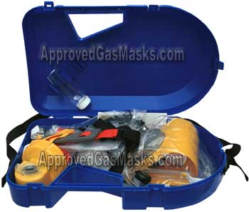 Baby Safe hood system comes in a rugged carrying case