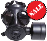 The K-1 gas mask is made for the military and comes as a full kit