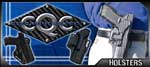 Close Quarters Combat pistol holsters
