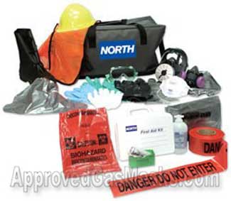 North Incident Response Kit is FEMA recommended for domestic preparedness