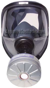 North 54400 54401 gas mask for NBC protection