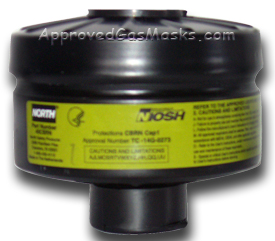 MSA CBRN gas filter has more NIOSH approvals than any other
