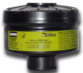 North CBRN gas filter