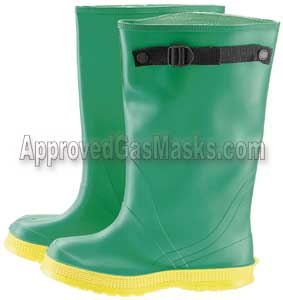 Biological and chemical heavy duty overboots