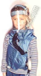 Child Childrens gas mask hood