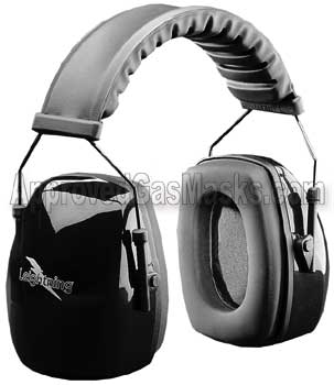 Leightning earmuffs offer ear hearing protection earmuff