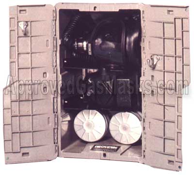 First Responder 3000 FR3000 PAPR gas mask kit storage case