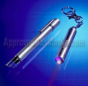 Go anywhere pocket-sized laser led and Ultra Violet light tool