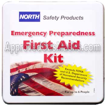 North Safety Emergency Domestic Preparedness First Aid Kit 