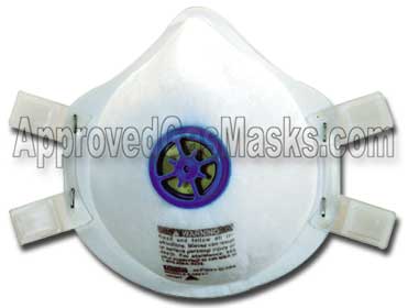 MSA Affinity Ultra disposable N100 mask with exhalation valve