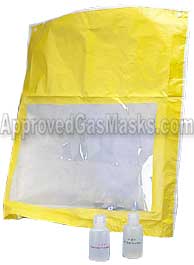 MSA Saccharin gas mask qualitative fit test kit