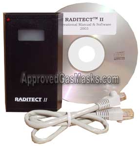 Raditect 2 portable passive radiation detector