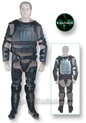 ExoTech hard shell riot control police protection