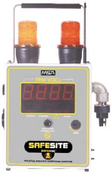 MSA SafeSite TOX VOC chemical detector units