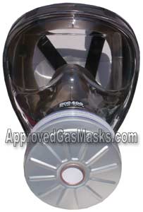 The SGE 400 gas mask and Drager NBC filter are the state-of-the-art in mask technology