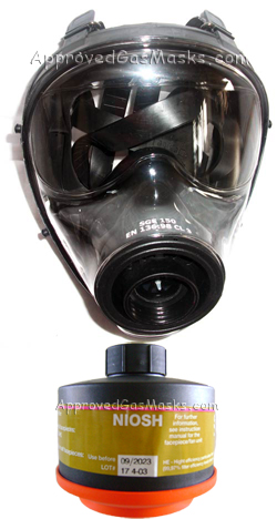 SGE 150 protective NBC gas mask