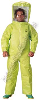Tychem TK400 fully encapsulated chemical suits