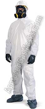 MicroMax biohazard protective suit