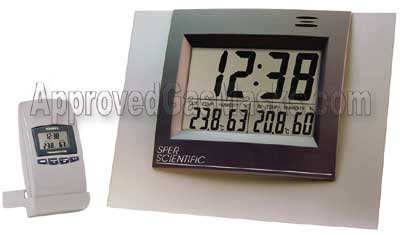 Sper Scientific wireless thermometer and hygrometer